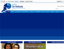 Tablet Screenshot of heilbode.nl